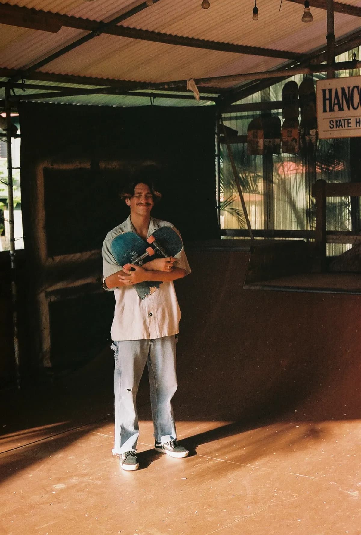 Handcrafted skateboard ring product shot