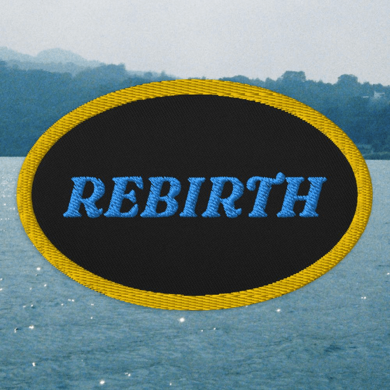 Rebirth Oval Patch