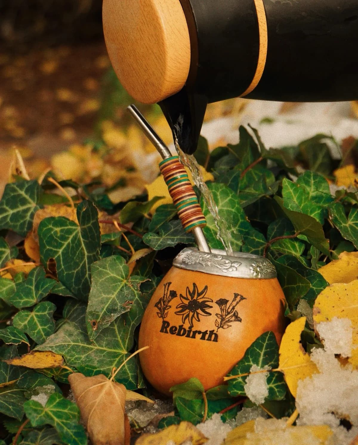 Rebirth Mate Gourd + Straw Set